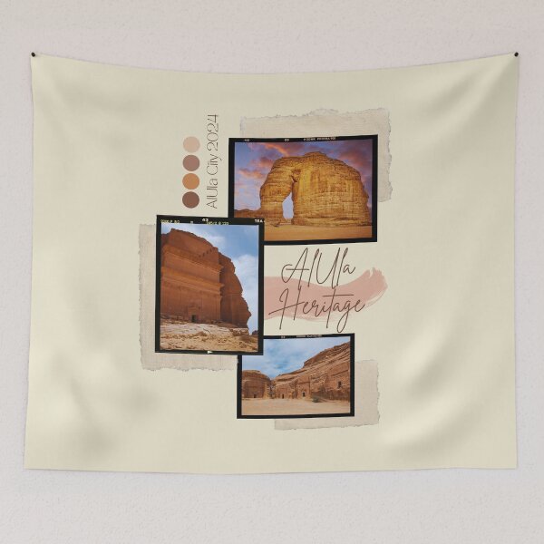 Item preview, Pictures of the heritage of AlUla city designed and sold by RAIN SPIRIT.