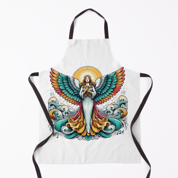 Item preview, Superhero angel woman with colorful wings,Angel,angel art,divine power designed and sold by Expressions-Sel.