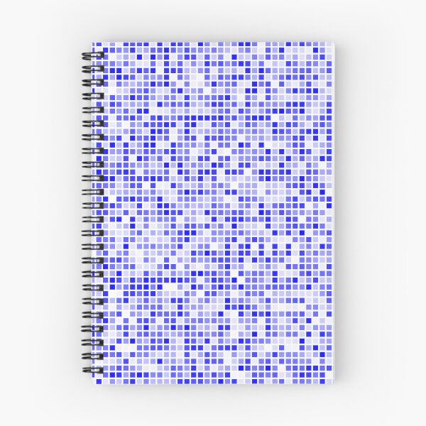 Item preview, Blue random mosaic patterns designed and sold by chrysalistw.