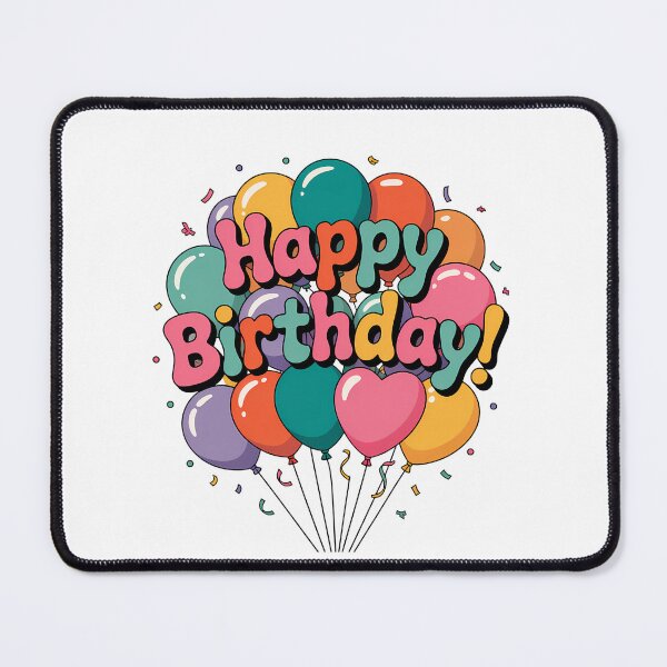 Item preview, Happy Birthday with balloons. designed and sold by Joseph Hail.