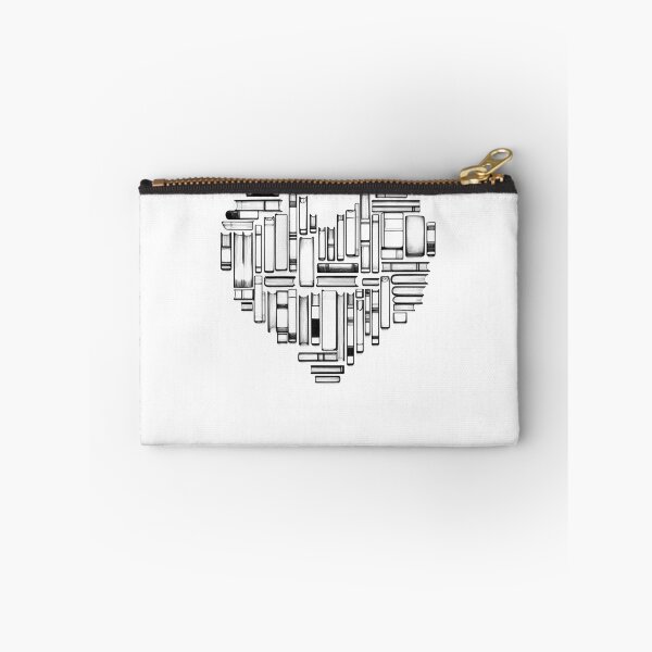 Item preview, Book Lover Heart Reader Reading Line Art designed and sold by Kimberley King Art  King Art.