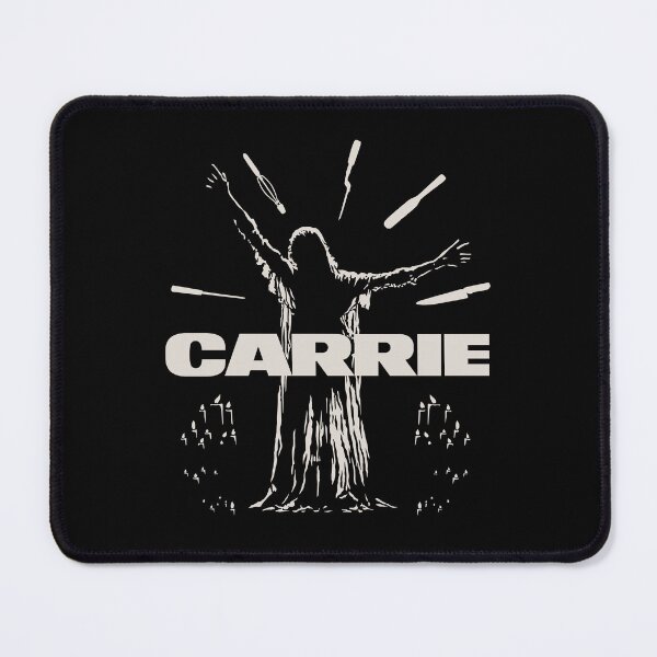 Item preview, CARRIE 70s horror movie end scene white designed and sold by LapinMagnetik.