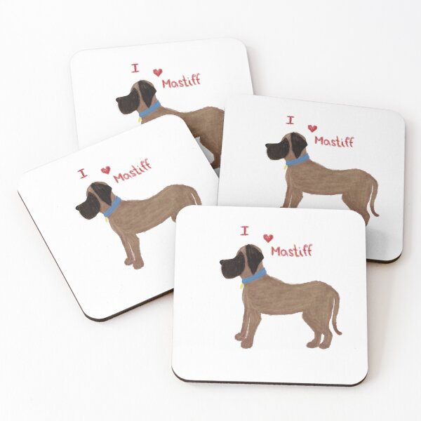 Item preview, i love mastiff dog  designed and sold by XeniaLupo35.