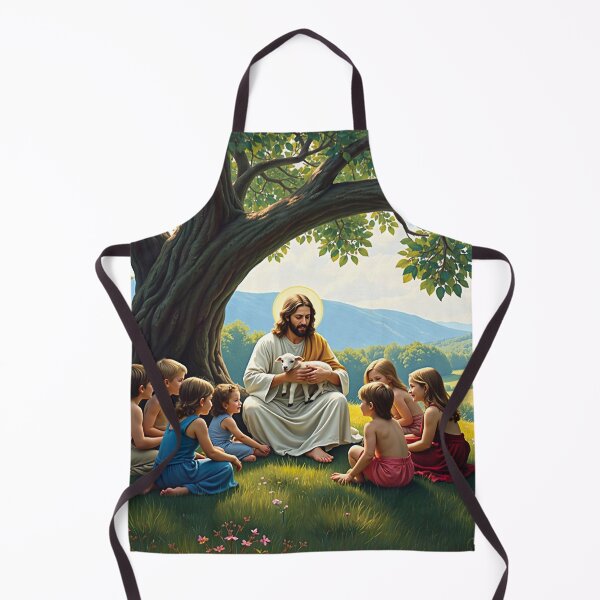 Item preview, Jesus Christ with Lamb and Children designed and sold by Gotcha29.