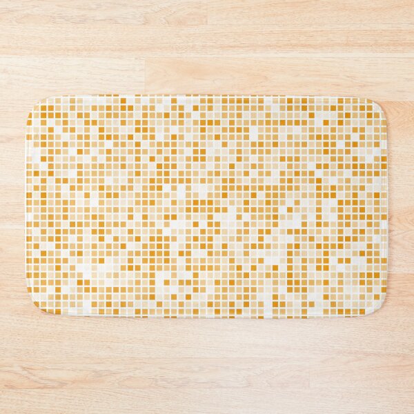 Item preview, Orange random mosaic patterns designed and sold by chrysalistw.
