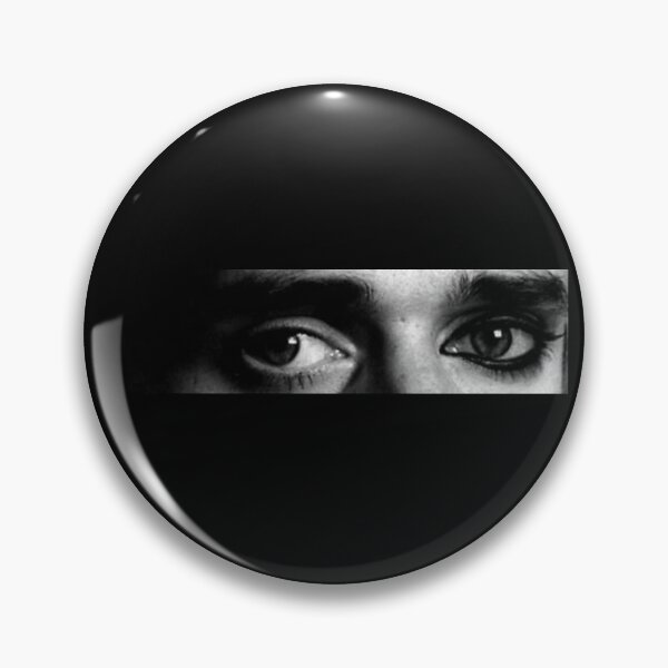 Artikelvorschau, Ikonische Augen - Blixa Bargeld entworfen und verkauft von Saving Grace Records.