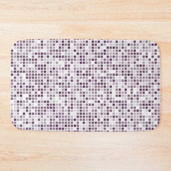 Item preview, Violet random mosaic patterns designed and sold by chrysalistw.