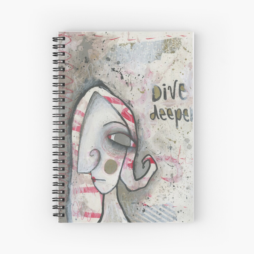 Item preview, Spiral Notebook designed and sold by studiobloknote.