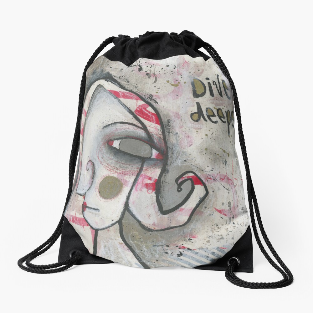 Item preview, Drawstring Bag designed and sold by studiobloknote.