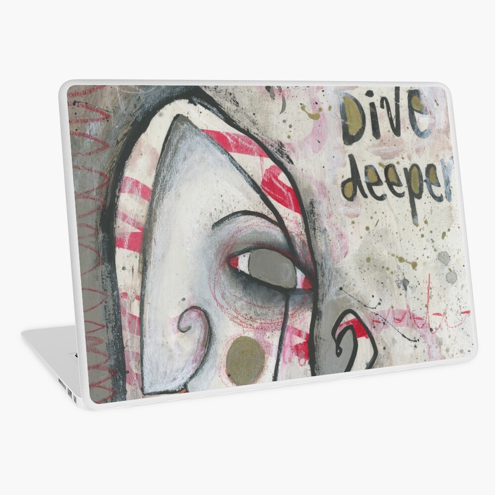 Item preview, Laptop Skin designed and sold by studiobloknote.