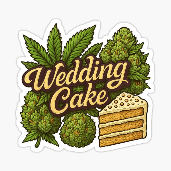 Item preview, Wedding Cake – Cannabis Art with Style and Taste designed and sold by BlueB420.