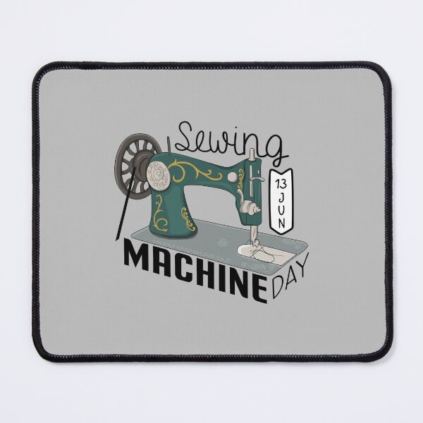 Item preview, 13 June Sewing Machine Day - Wacky Holidays designed and sold by ChemicalXShop.
