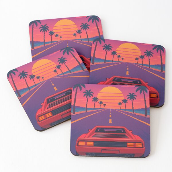 Item preview, Outrun Aesthetic 90s Retro Arcade Vibes designed and sold by Retr0Tshirts.