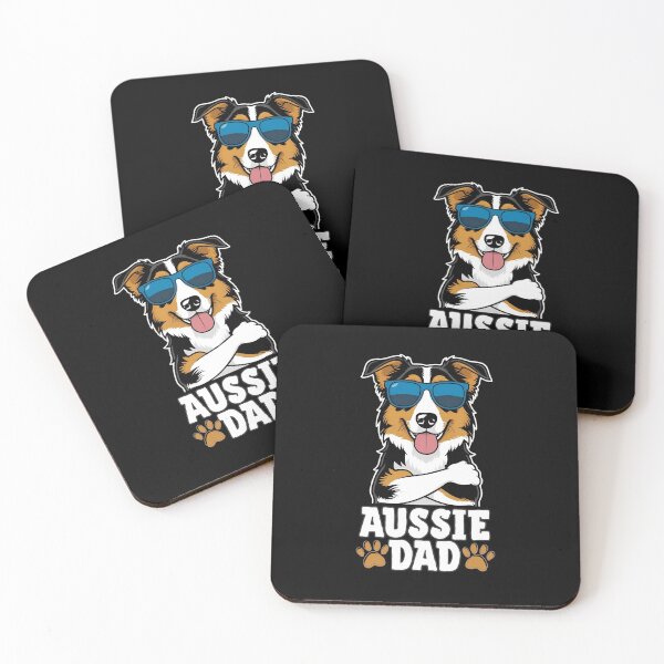Item preview, Cool Aussie Shepherd – Dog Dad Vibes designed and sold by GoodyPaws.