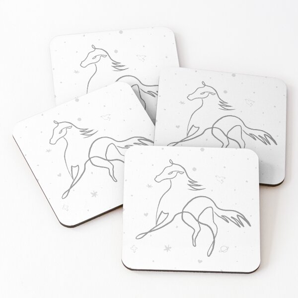 Item preview, Cosmic Horse Dash: Style Meets Stardust designed and sold by LiberaCaballo.