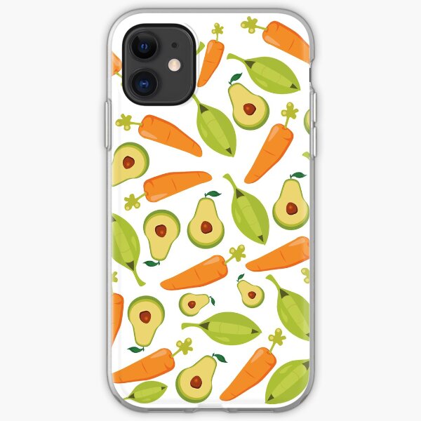 Vegetable Pattern iPhone Soft Case
