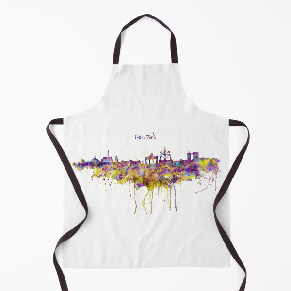 Item preview, Colorful Brussels Skyline designed and sold by caracatita75.