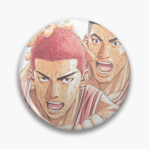 Item preview, Sakuragi Hanamich Akagi Takenori slam dunk スラムダンク shohoku shonen jump toei animation designed and sold by Hadeelx.