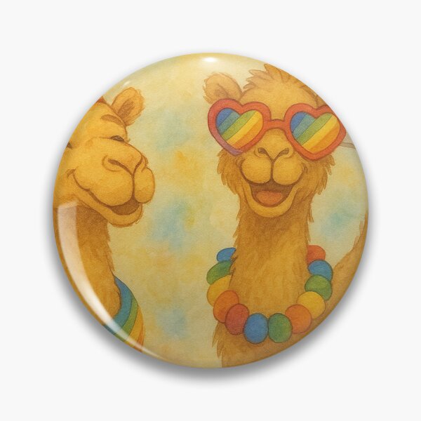 Item preview, funny camels celebrate Pride month designed and sold by Mauswohn.