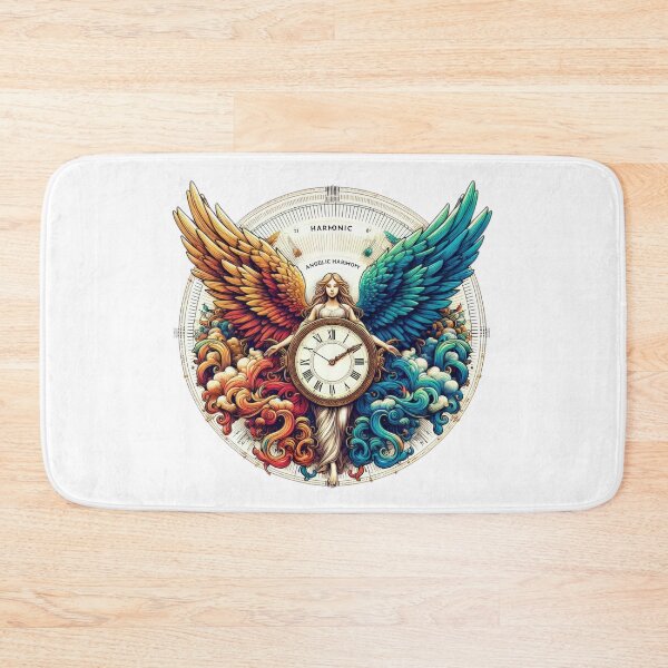 Item preview, Superhero angel with a clock,Angel,angel art,divine power designed and sold by Expressions-Sel.