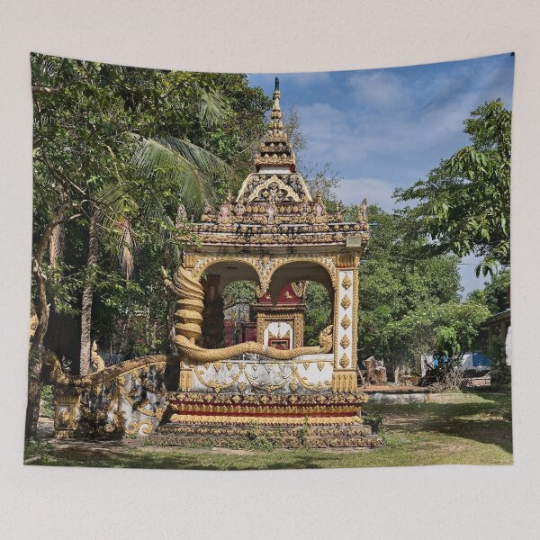 Item preview, Wat Luang in Attapeu, the golden jewel of Laos designed and sold by franck380.