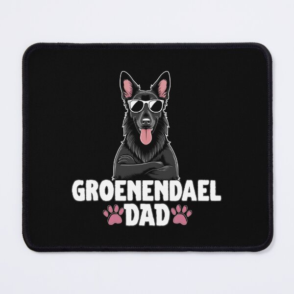 Item preview, Groenendael Dad – Cool & Loyal Vibes designed and sold by GoodyPaws.