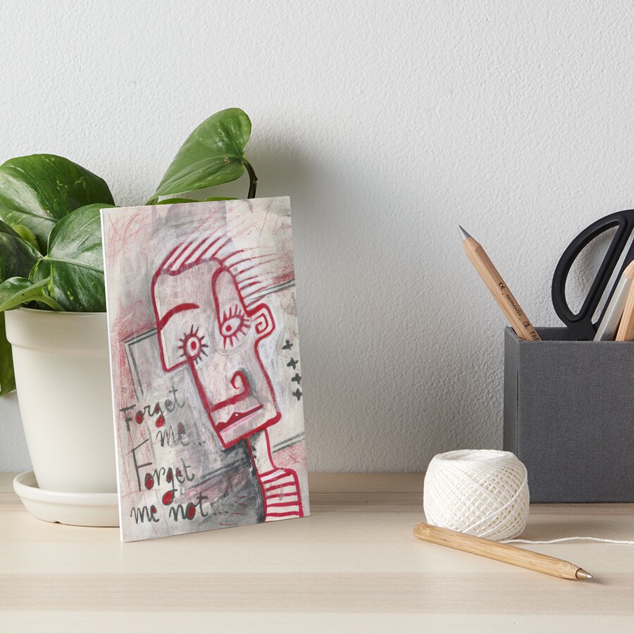 Item preview, Art Board Print designed and sold by studiobloknote.