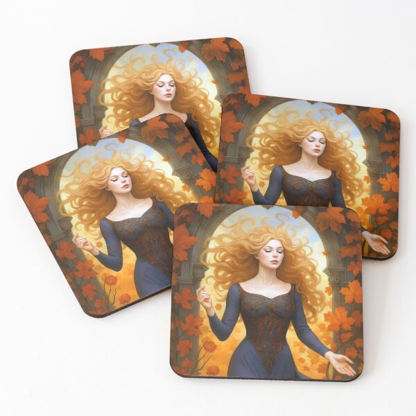 Item preview, Autumn. Beautiful woman personification. designed and sold by Shoot-The-Moon.