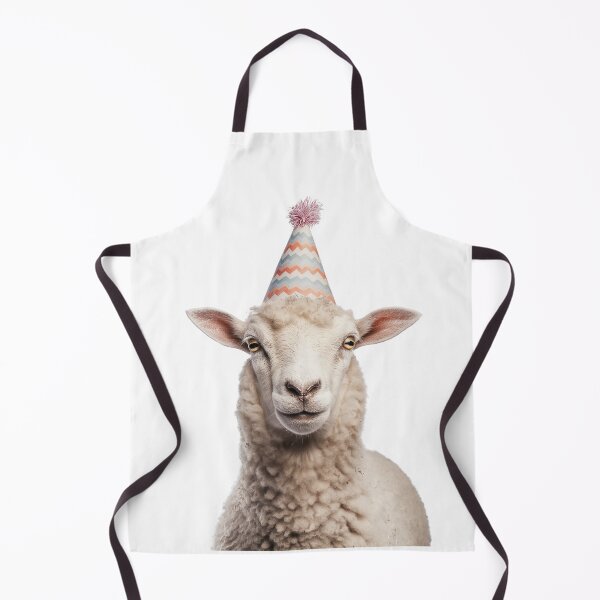 Item preview, Cute Sheep with Party Hat Birthday Celebration designed and sold by LazyOwlStore.