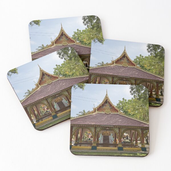 Item preview, Wat Luang in Attapeu, the golden jewel of Laos designed and sold by franck380.