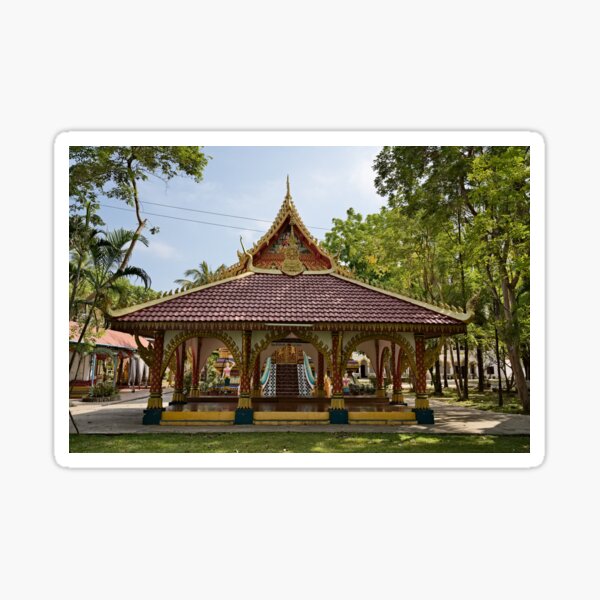 Item preview, Wat Luang in Attapeu, the golden jewel of Laos designed and sold by franck380.
