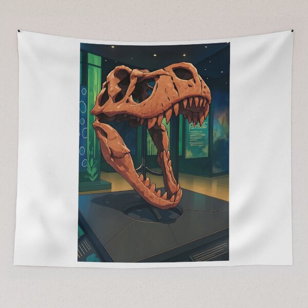 Item preview, dinosaur skull Melbourne museum  designed and sold by MountAshDesigns.