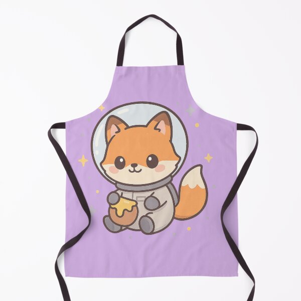 Item preview, Cute Space Fox – Kawaii Galactic Astronaut designed and sold by neopeIina.