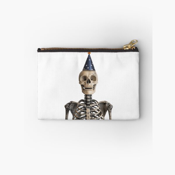 Item preview, Funny Skeleton with Party Hat Birthday Celebration designed and sold by LazyOwlStore.