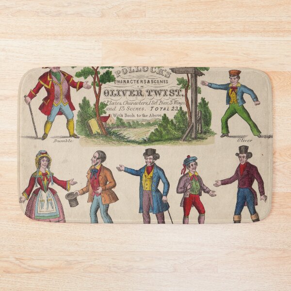 Item preview, Oliver Twist Characters, vintage designed and sold by Mauswohn.