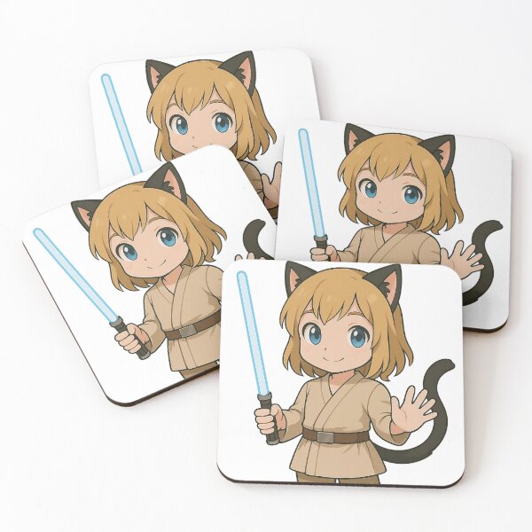 Item preview, Kawaii Luke Skywalker Cat Boy designed and sold by Mriven.