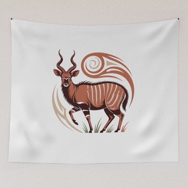 Item preview, Nyala – Africa Wildlife Animal designed and sold by StellarSnap.