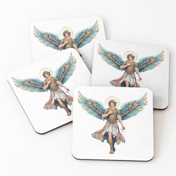 Item preview, Superhero Archangel michael with angel wings,Angel,angel art,divine power designed and sold by Expressions-Sel.