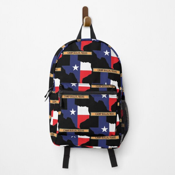 Item preview, Texas Map Overprint with Texas State Flag - FCamp Bullis, Texas designed and sold by Military Insignia Products.