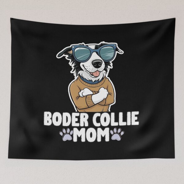 Item preview, Border Collie Mom – Smart, Cool & Loyal designed and sold by GoodyPaws.