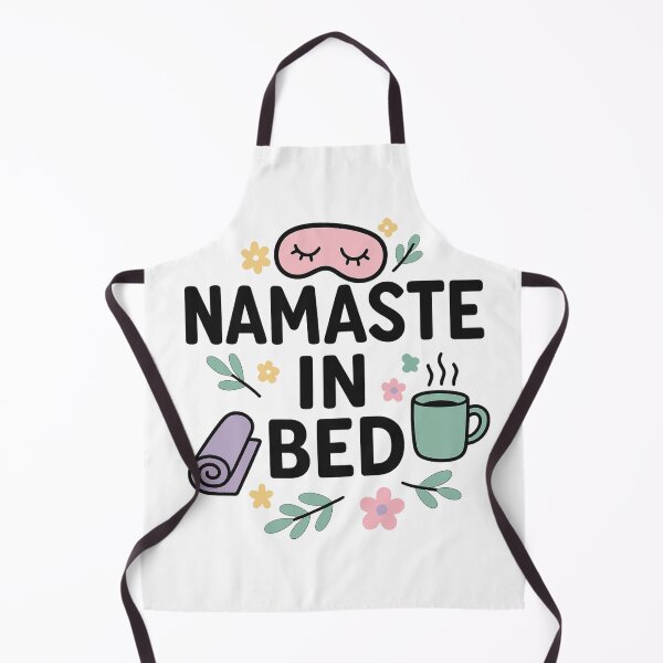 Item preview, Namaste in Bed | Funny Yoga Quote Design | Cozy & Lazy Vibes for Yogis Who Love Sleep More Than Stretching designed and sold by Memorph.