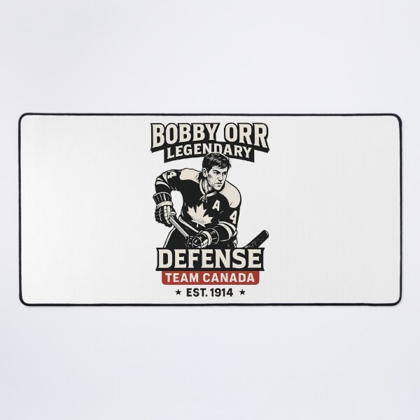 Item preview, Bobby Orr "Legendary Defense" Shirt – Team Canada Hockey EST. 1914 | Canadian Hockey Icon Vintage Tee designed and sold by WAUZ.