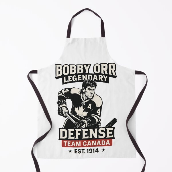Item preview, Bobby Orr "Legendary Defense" Shirt – Team Canada Hockey EST. 1914 | Canadian Hockey Icon Vintage Tee designed and sold by WAUZ.