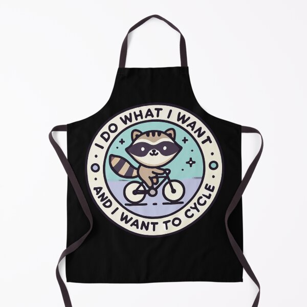 Item preview, Cheeky Bike Raccoon With Slogan For Bike Fans designed and sold by LuminOrb.