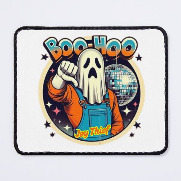 Item preview, Bail Out: The Ghost BOO Who Came to Crush Your Vibe CLASSIC T-SHIRT designed and sold by inkfluenceart.