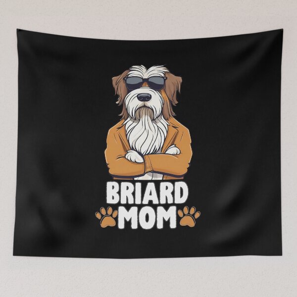 Item preview, Briard Mom – Loyal, Elegant & Strong designed and sold by GoodyPaws.