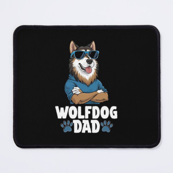Item preview, Wolfdog Dad – Wild, Loyal & Unstoppable designed and sold by GoodyPaws.