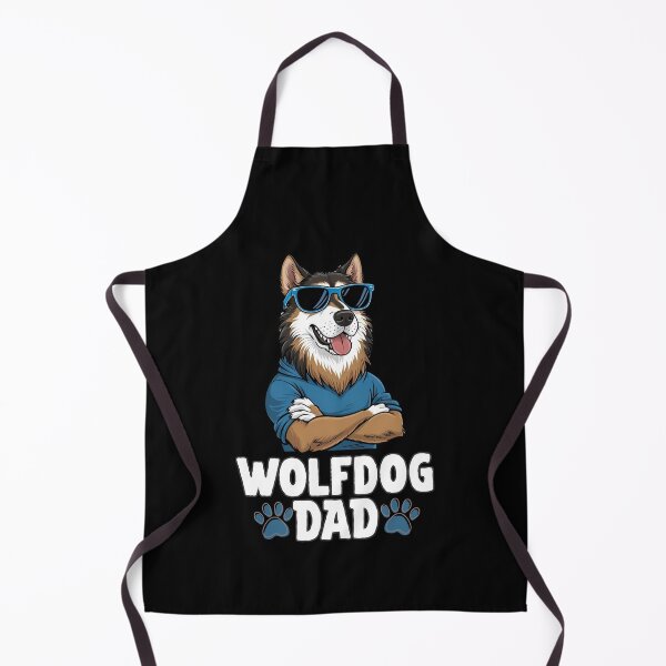 Item preview, Wolfdog Dad – Wild, Loyal & Unstoppable designed and sold by GoodyPaws.