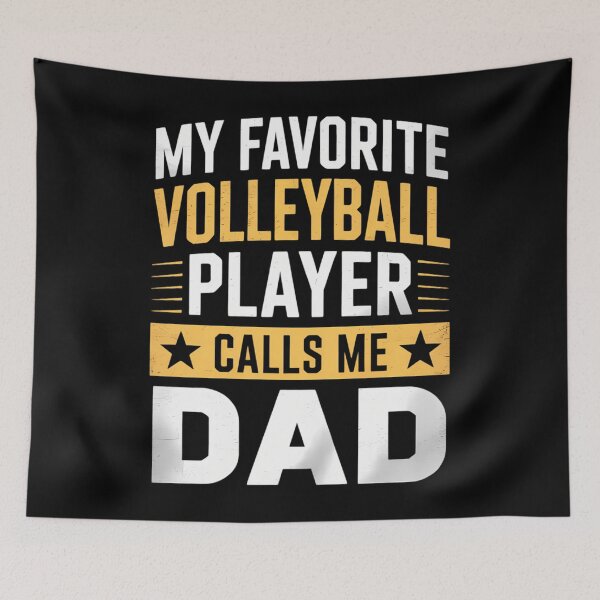 Item preview, Proud Volleyball Dad Father's Day Funny Volleyball Daddy designed and sold by brynatshop.