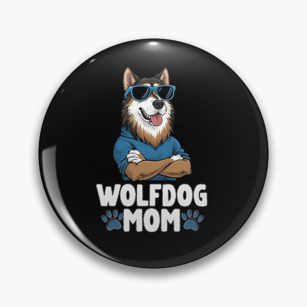 Item preview, Wolfdog Mom – Wild Heart, Loyal Spirit designed and sold by GoodyPaws.